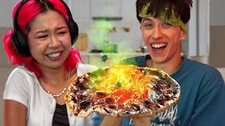 Blind & Deaf Pizza Cooking Challenge | ft. Homa