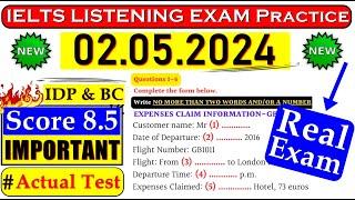 IELTS LISTENING PRACTICE TEST 2024 WITH ANSWERS | 02.05.2024