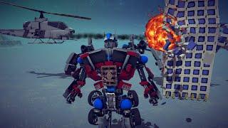 Satisfying Random Destruction #5 Feat. Transformer Masterpieces | Besiege