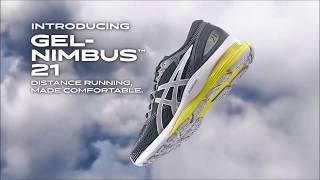 Asics gel nimbus 21 running shoes: Official launch trailer by Asics