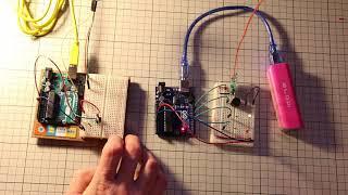 Radio Fequency Transmitter & Receiver Module test