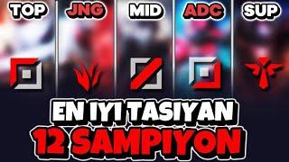 TEK BAŞINA OYUN TAŞIYAN 12 ŞAMPİYON (FULL ANLATIMLI)  | KassadinsCreed