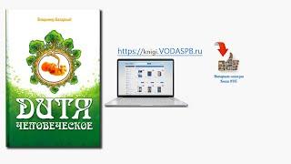 Владимир БАЗАРНЫЙ: «ДИТЯ ЧЕЛОВЕЧЕСКОЕ» || Краткий обзор книги | www.VODASPB.ru