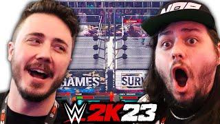 VYBE Plays WWE 2K23 WarGames!