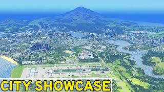 A Beautiful 25 Tile Vanilla Build In Cities Skylines! | City Showcase