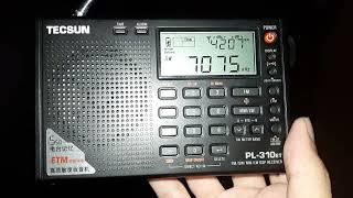 Digital HAM Radio JT65/FT8 transmission SW 7075kHz received in Malaysia (26.03.2022 1432H UTC)