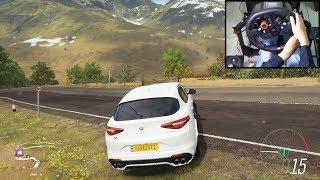 2018 Alfa Romeo Stelvio Quadrifoglio - Forza Horizon 4 (Logitech g29) gameplay