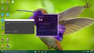 How to solve the problem of Adobe after effects 2019