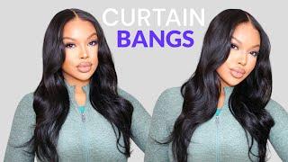 PRE-CUT CURTAIN BANGS WIG INSTALL | EASY & BEGINNER FRIENDLY - MyFirstWig