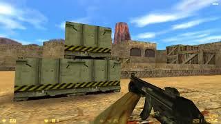 Counter-strike beta 5.2 gameplay with bots - no commentary