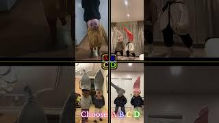 Mambo No.5 | marieaznarepse vs evald.e vs miixeedoll vs iamamandaw #shorts #reaction #ytshorts