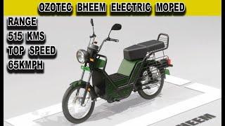 OZOTEC BHEEM ELECTRIC MOPED | RANGE 515KMS | SPEED 65KMPH #InfoChand