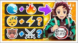 УГАДАЙТЕ ПЕРСОНАЖА DEMON SLAYER/УБИЙЦ ДЕМОНОВ с помощью EMOJIS ️ Kimetsu no Yaiba 