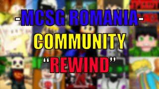 MCSG Romania Community Rewind