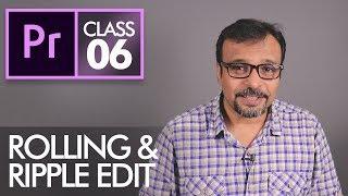 Ripple and Rolling Edit Tools - Adobe Premiere Pro CC Class 6 - Urdu / Hindi [Eng Sub]