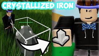 HOW TO GET CRYSTALLIZED IRON - Islands *Skyblock* (Roblox)