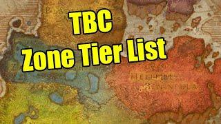 Ranking Burning Crusade WoW Zones (TBC Outland Zone Tier List)