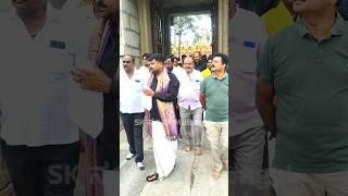 Mulbagal Mla Samruddhi Manjunath @ Mulbagal Anjaneya Swamy temple