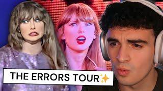 Reacting to THE ERRORS TOUR (Eras Tour Fails)