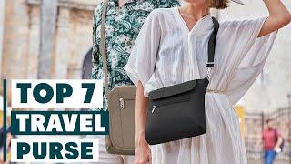 Top 7 Travel Purses for Ultimate Security and Style | 2024 Picks