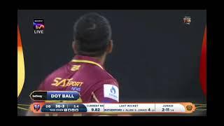 Junaid Siddique Bowling Abu Dhabi T10