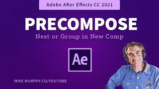 After Effects: How to Precompose Layers