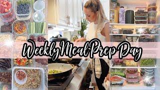 WEEK OF MEAL PREP // FAMILY OF 6 // LUNCH, SNACKS AND DINNER