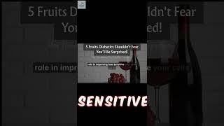 Unlock the Power of Grapes for Stable Blood Sugar  #shorts #shortsvideo