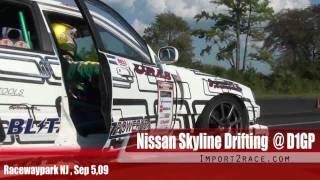 Nissan Skyline Drifting @ D1GP Driver: Ken Nomura