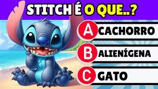  SUPER QUIZ ESPECIAL LILO E STITCH | ⭐ Só consegue se for um verdadeiro fã do Stitch #quiz #stitch