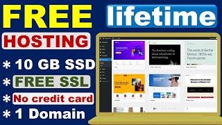 Free wordpress hosting with ssl (Free For Lifetime)