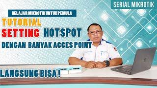 TUTORIAL SETTING HOTSPOT KE BANYAK ACCES POINT DENGAN FITUR BRIDGE