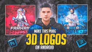 How To Make Pubg\Bgmi 3D Logo On Android | Pubg\Bgmi 3D Logo Tutorial On Android 2023