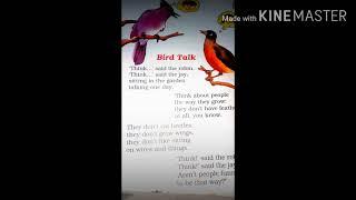 The bird talk  english chapter 3  class 3