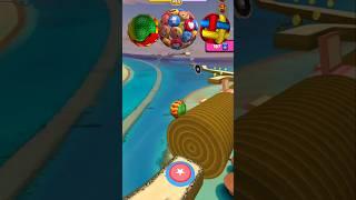 Non-Stop Rolling With 3 Balls! Going Balls! #foxhallgamer #shorts