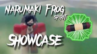 Narumaki Frog Spirit Showcase | Roblox Shindo Life