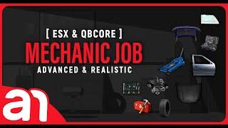 AN Mechanic Job for FiveM [ESX & QBCore]