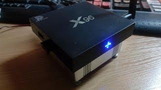 Замена штатного охлаждения TVBox X96