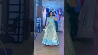 Wait for the final look  Engagement Look 2  | Anupa Satish | Blue Lehenga | Anthariya