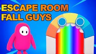 ESCAPE ROOM FALL GUYS SOLUTION Gameplay 8662-0221-3167 - Fortnite