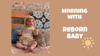 Утро с РЕБОРНОМ️ Morning with REBORN baby| Roleplay