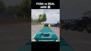 PUBG vs REAL AKM #shorts #short #youtubeshorts #pubgmobile