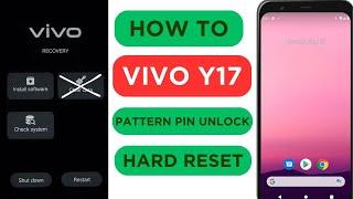 All Vivo Y17 Hard Reset Pattern Pin Unlock How To Unlock Vivo Y17 2024 Without Pc