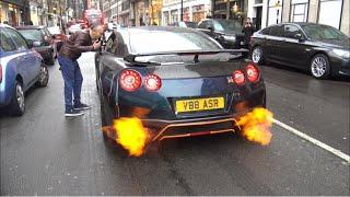 NISSAN GT-R BEST-OF Compilation in London 2020-2019