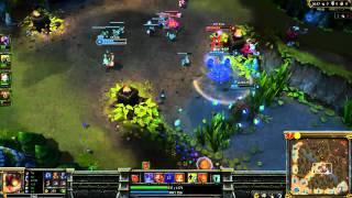 First Game Ziggs vs annie and ahri