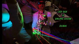 OIG (Javi Reina, Alex Guerrero) - Ariel Duque (Sax Cover) LED SAX SHOW