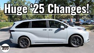 *1st Look* HUGE 2025 Toyota Sienna Changes!