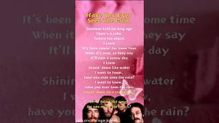 Have You Ever Seen The Rain – CCR, lyrics |514Let's sing and learn English.