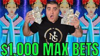 $1,000 Max Bets & MASSIVE JACKPOTS On Dragon Link Slot