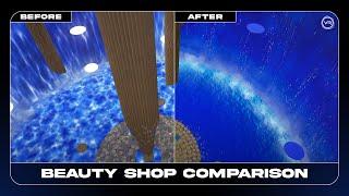 Victoria VR: Demain Metaverse Beauty Shop Comparison